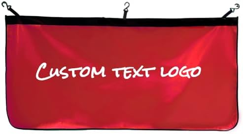 Custom Car Protective Fender Covers Personalized AutomotiveProtective Mat for Repair PU Leather (Red-one) by Unknown