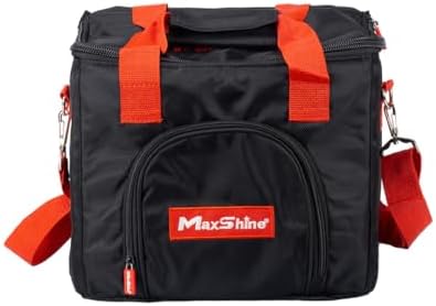Maxshine Universal Detailing Tool Bag Tote with Belt & Handle | Durable 1680D Oxford Fabric | Compact Storage Organizer for Car Detailing Tools, Brushes, Bottles & Auto Care Accessories - Image 2