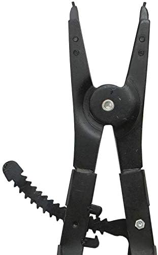 Hiltex 02016 16" Snap Ring Plier Set, 2 Piece | External and Internal Pliers | Straight, 45°, 90° Tips - Image 3