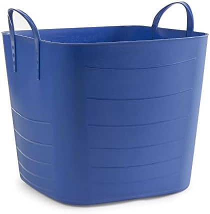 Life Story 25 Liter 6.6 Gallon Durable Plastic Storage Tote, Blue (12 Pack) by LifeStory