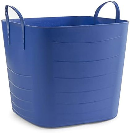 Life Story 25 Liter 6.6 Gallon Durable Plastic Storage Tote, Blue (18 Pack) by LifeStory