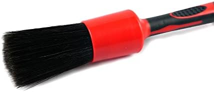 Maxshine Small #10 Universal Detailing Brush – Black Classic with Soft Synthetic Bristles – Durable, High-Density Brush for Interior, Exterior, Leather Seats, Engine Bay & Wheels - Image 3