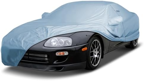 iCarCover Car Cover All Weather for 1993-1998 Supra with Rear Spoiler by iCarCover