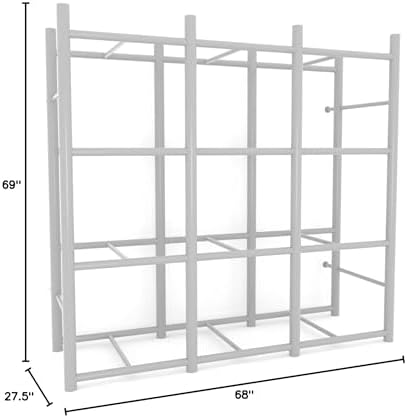 PROSLAT Bin Warehouse Rack - 12 Totes - Image 3