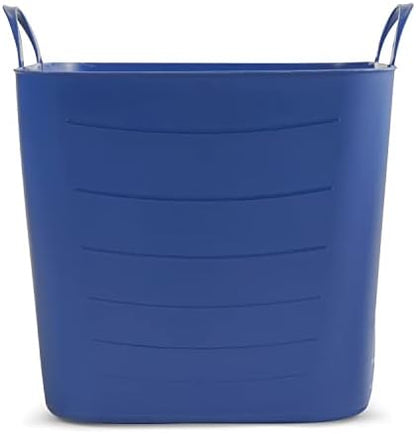 Life Story 25 Liter 6.6 Gallon Durable Plastic Storage Tote, Blue (18 Pack) - Image 2