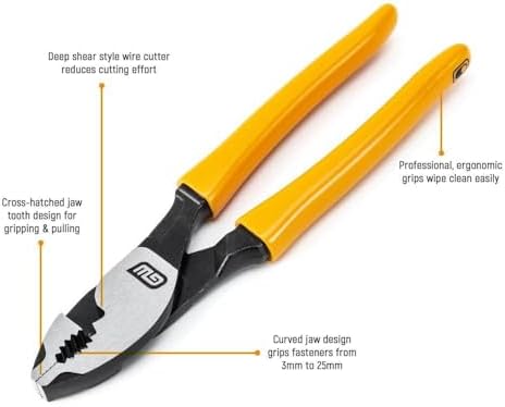 GEARWRENCH 4 Piece Dipped Mixed Material Plier Set - 82203-06 - Image 6