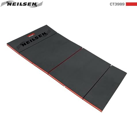 Neilsen Foldable Mechanics EVA Mat with Headrest | 3 in 1 | Lying Down | Kneeling | Sitting | CT3989, One Size - Image 5