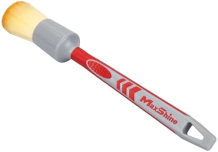 Maxshine Medium #12 Universal Ultra Soft Detailing Brush – Professional Brush for Interior, Exterior, Leather Seats, Engine Bay & Wheels – Premium Car Care Detailing Tool - Image 4