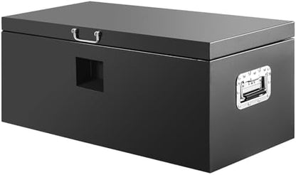 39" Truck Tool Box,Heacy Duty Metal Storage Organizer with Strong locking tongue,Trailer Tongue Box with Safe Hinge, for Truck,Pickup,RV,Garage,Best gift for family and friend,Black Power Coating - Image 2