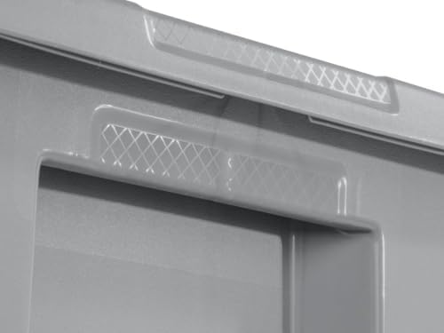 3 Pack 30 Gallon Storage Bins with Lids, Large Stackable Plastic Storage Containers with Snap-On Lid & Integrated Handles, BPA-Free Totes for Garage Basement Attic Organization - Image 7