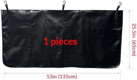 Custom Fender Covers for Mechanics Personalized Vehicle Work Mat (Black-one) - Image 2