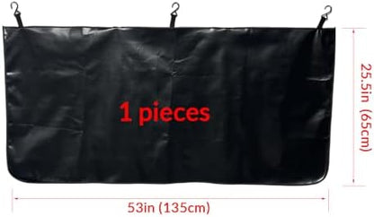 Custom Fender Covers for Mechanics Personalized Vehicle Work Mat (Black-one) - Image 2