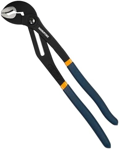 MANUFORE 16 Inch Water Pump Pliers Heavy Duty Tongue and Groove Pliers by MANUFORE