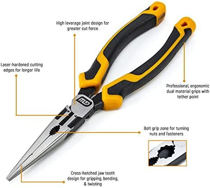 GEARWRENCH 4 Piece PITBULL Dual Material Mixed Plier Set - 82203C - Image 3