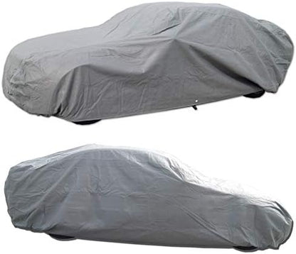 Car Cover Waterproof All Weather | 7-Layer Car Covers for Automobiles & Car Snow Cover | Full Exterior Rain Cover | SUV Sedan. Size 189.8" x 70.1" by TuningPros