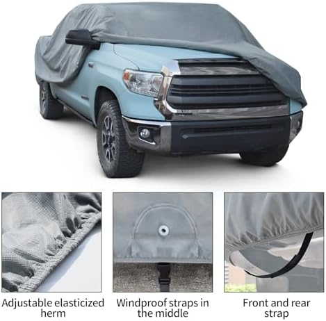 Leader Accessories Truck Car Cover for Pickup All-Weather, Fits 211"-240" - Image 2
