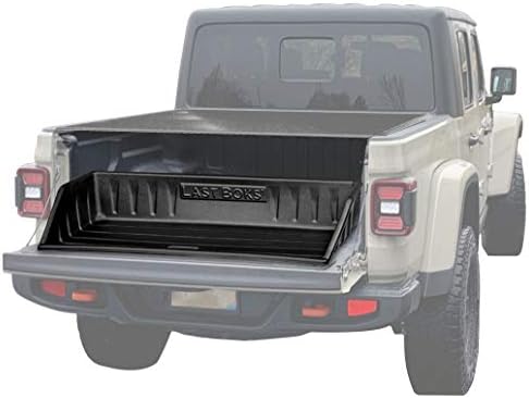 Last Boks Truck/SUV 48” Cargo Box Organizer, Slides onto Tailgate for Easy Access to Load and Unload, Stays Stationary, Stores and Protects Your Cargo and Vehicle by Last+Boks