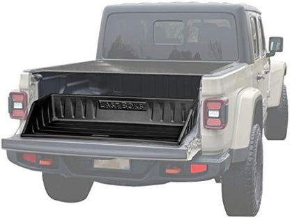 Last Boks Truck/SUV 48” Cargo Box Organizer, Slides onto Tailgate for Easy Access to Load and Unload, Stays Stationary, Stores and Protects Your Cargo and Vehicle by Last+Boks
