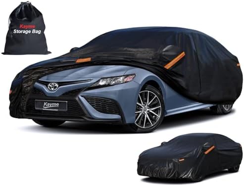 Kayme Sedan Car Cover Waterproof All Weather - See Size Chart - Size A4 by kayme