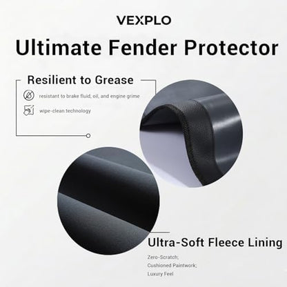VEXPLO 3 Pcs Car Fender Protector, Magnetic Fender Covers for Mechanics - Image 3
