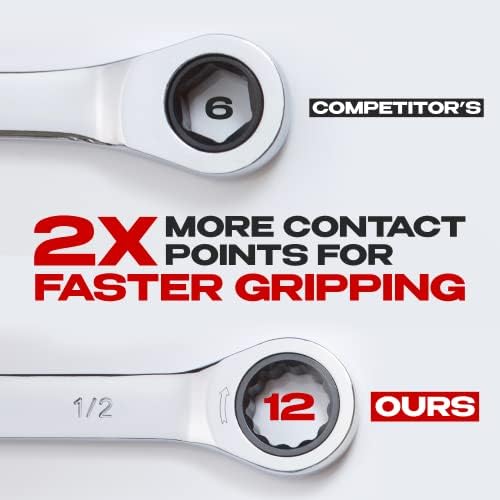 Jaeger 26pc Ratcheting Wrench Master Set - Metric & Inch/SAE Combination Sizes - Image 4