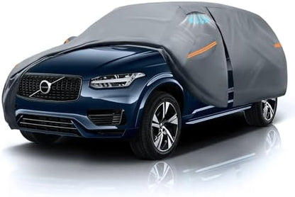 Waterproof XC90(2015-2026) Car Cover with Breathable Vents, [Upgrade] Premium Covers with Cotton Liner and Zipper Door,Sun Rain Snow Dust Uv Protection.(Gift with Towel Storage Bag) by Unknown