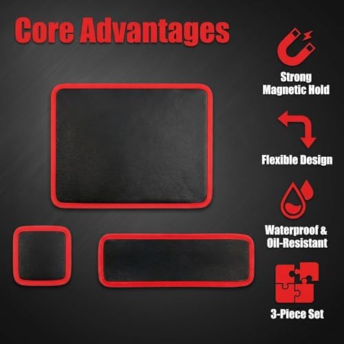 3 Pack Foldable Magnetic Tool Mat Tray Set - Image 5