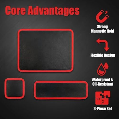 3 Pack Foldable Magnetic Tool Mat Tray Set - Image 5