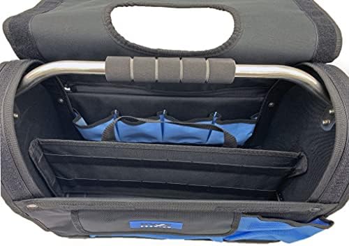 18 inch heavy duty water proof bottom 41-Pockets Tool tote bag shoulder strap carry handel open top - Image 6