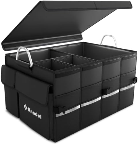 K KNODEL Car Trunk Organizer, Black, Unisex, Automobiles by K+KNODEL