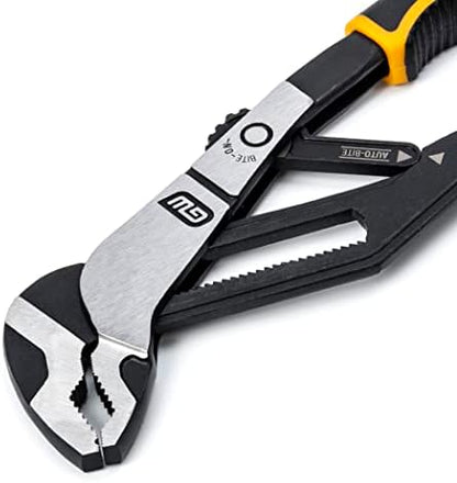 GEARWRENCH 4 Pc. Pitbull Auto-Bite Tongue & Groove Dual Material Pliers with K9 Jaws - 82594C - Image 4