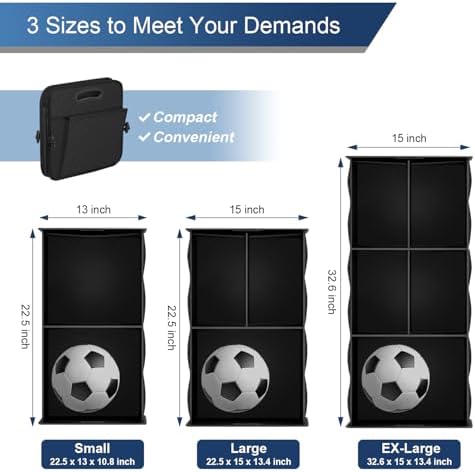 Femuar Car Trunk Organizer, Trunk Storage Organizer with 72L Large Capacity Waterproof Collapsible and 11 Pockets, Trunk Organizer for Suv/Jeep/Sedan, Large Size, Black - Image 3