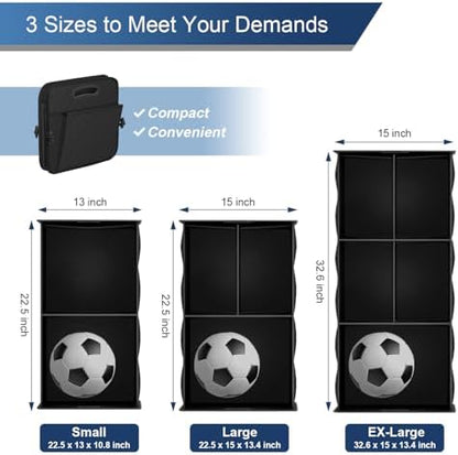 Femuar Car Trunk Organizer, Trunk Storage Organizer with 72L Large Capacity Waterproof Collapsible and 11 Pockets, Trunk Organizer for Suv/Jeep/Sedan, Large Size, Black - Image 3