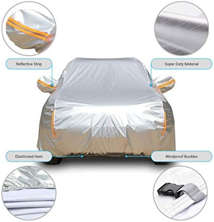 Tecoom Car Cover Waterproof All Weather Universal for 170-190 inches SUV - Image 2