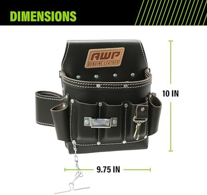 AWP Tool Pouch, Electrician Tool Pouch, Premium, Professional Multi-Pocket Organizer - Image 3