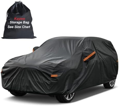 Kayme SUV Car Cover Waterproof All Weather - See Size Chart - Size S4 by kayme