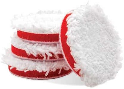 Griot's Garage BOSS 2” Microfiber Pads for Car Polishing and Detailing, Buffing Pads for Moderate and Severe Scratch Removal, Set of 4 by GriotsGarage