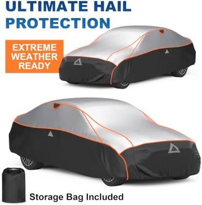 Favoto Hail Protector Car Cover Waterproof Heavy Duty Padded Car Cover - Image 7