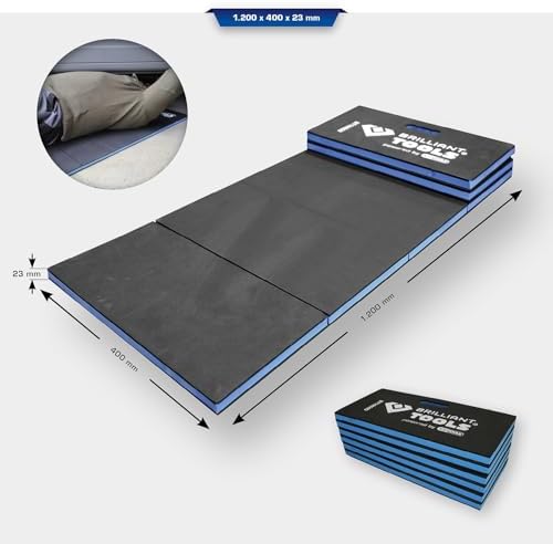 KS Tools BRILLIANT TOOLS BT156920 Foldable Mechanic Protective Mat 1200 x 400 x 23 mm [Powered by ] - Image 2