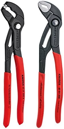 Knipex Tools 9K 00 80 104 US 10" Cobra and Hose Clamp Pliers Set (2 Piece) by Unknown