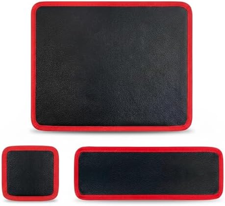 2026 Magnetic Tool Mat Set,Flexible Magnetic Tool Mats,Heavy Duty Non-Slip Parts Trays Suitable for Garage, Workshop & Auto Repair, Organize Wrenches, Screws & Bolts (Red Set) by LBZLBZ