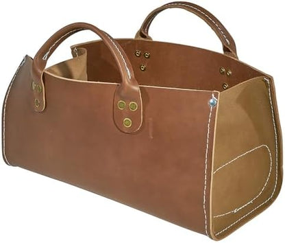 Klein Tools 5115 Tool Bag, Leather Tote for Hand Tools is Extra Heavy Duty Organizer with Double Ply Bottom - Image 2