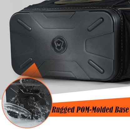 WELKINLAND 50-Pocket Electrician Tool Tote, 14" Waxed-Canvas HVAC Tool Bag - Image 5