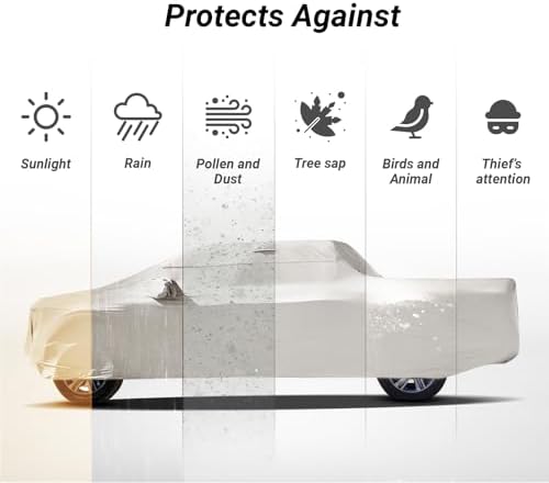 Coverland All Weather Car Cover for 2005-2026 Frontier Crew Cab, 5.0 ft - Image 5