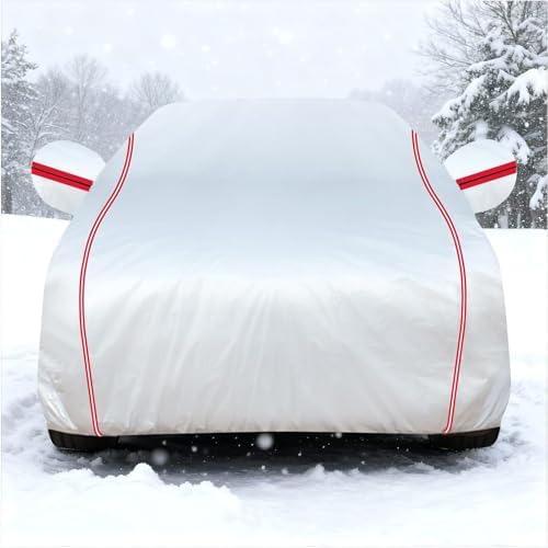 Car Cover Outdoor for Alpine A110 (2017-2026), Waterproof Thicken Full Car Covers with Cotton Lining, Large Hail Blanket Rain Snow Sun UV Protection Covers by Unknown