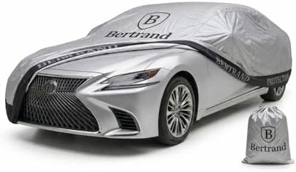 BERTRAND Outdoor Car Cover Waterproof All Weather, Sedan to 216 in (A4) by Unknown