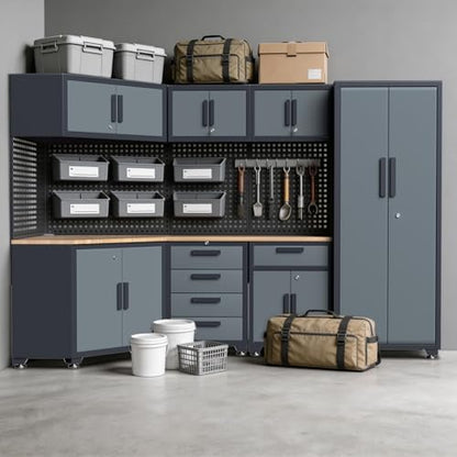 16PCS Garage Storage Cabinet System - Image 6