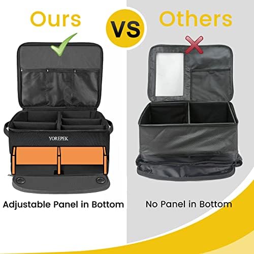 YOREPEK Golf Gifts for Men, 2 Layer Golf Trunk Organizer for 2 Pair Shoes - Image 5