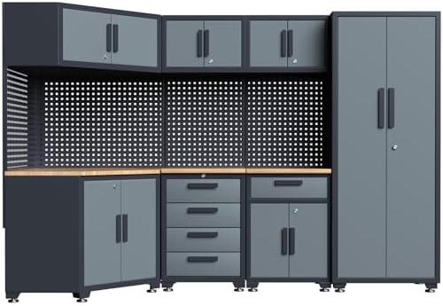 16PCS Garage Storage Cabinet System by Tsnritor