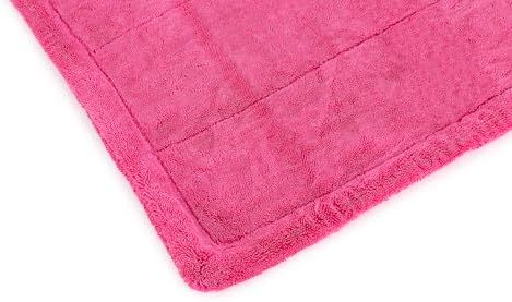 The Rag Company Liquid8r Car Drying Towel, Pink, 20x20 in, 1-Pack - Image 5